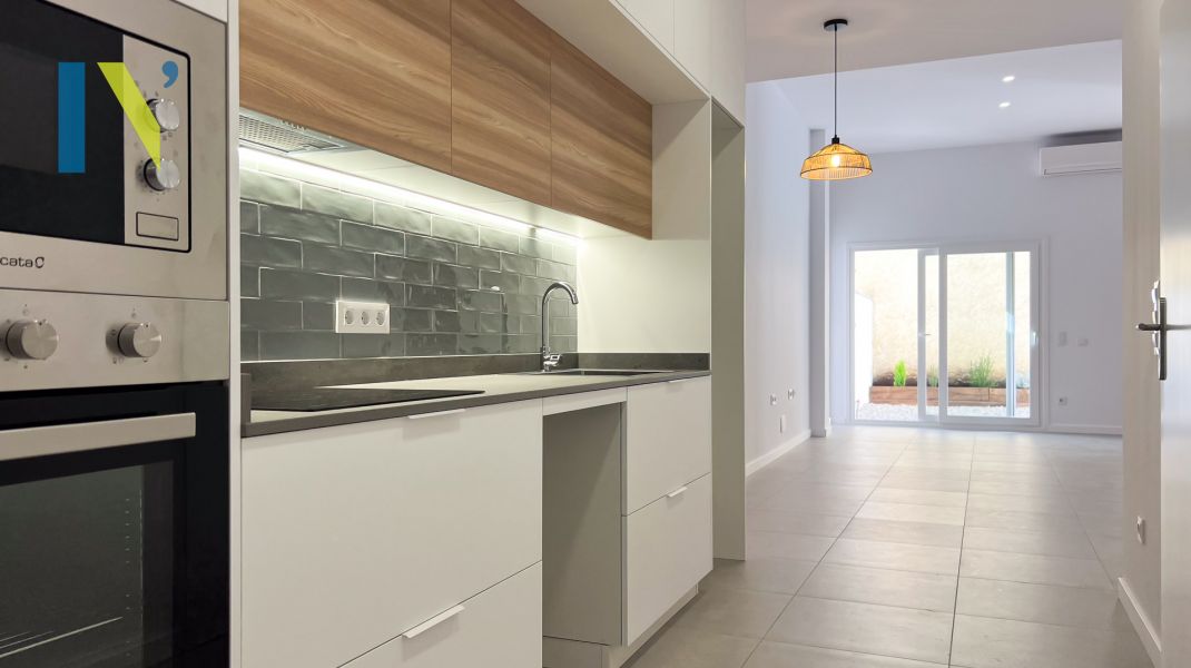 Ground floor apartment with terrace in La Cellera