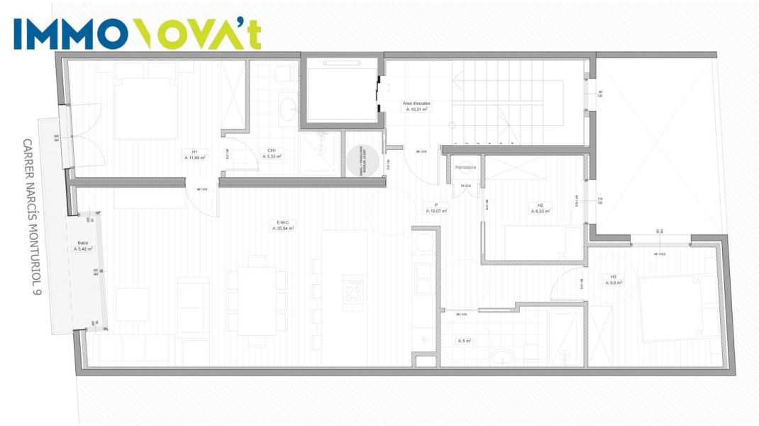 OBRA NOVA – PIS A 5 MIN. DE L’ESTACIÓ DE L’AVE